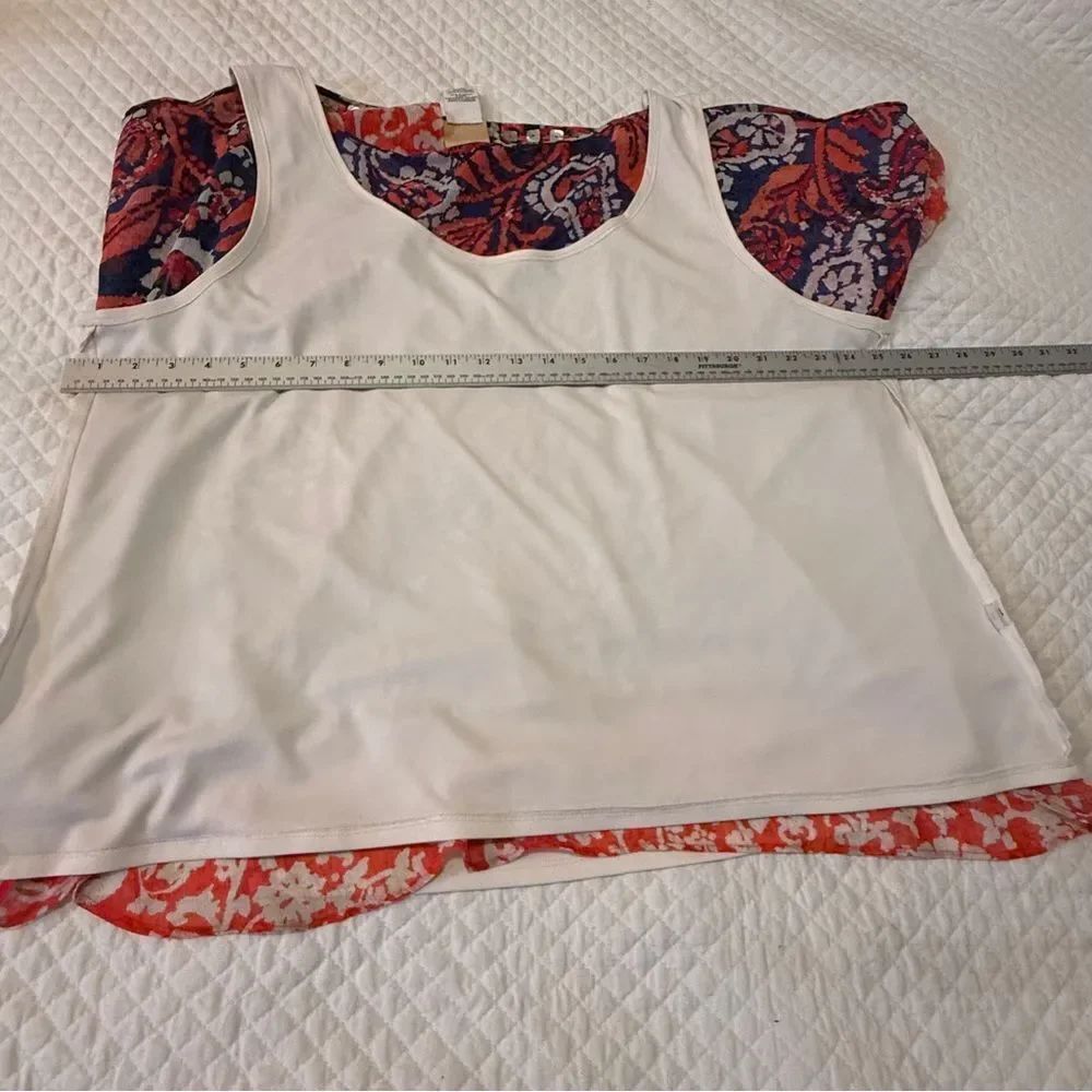 Ruby Rd. Multicolor Abstract Top - Picture 6 of 12